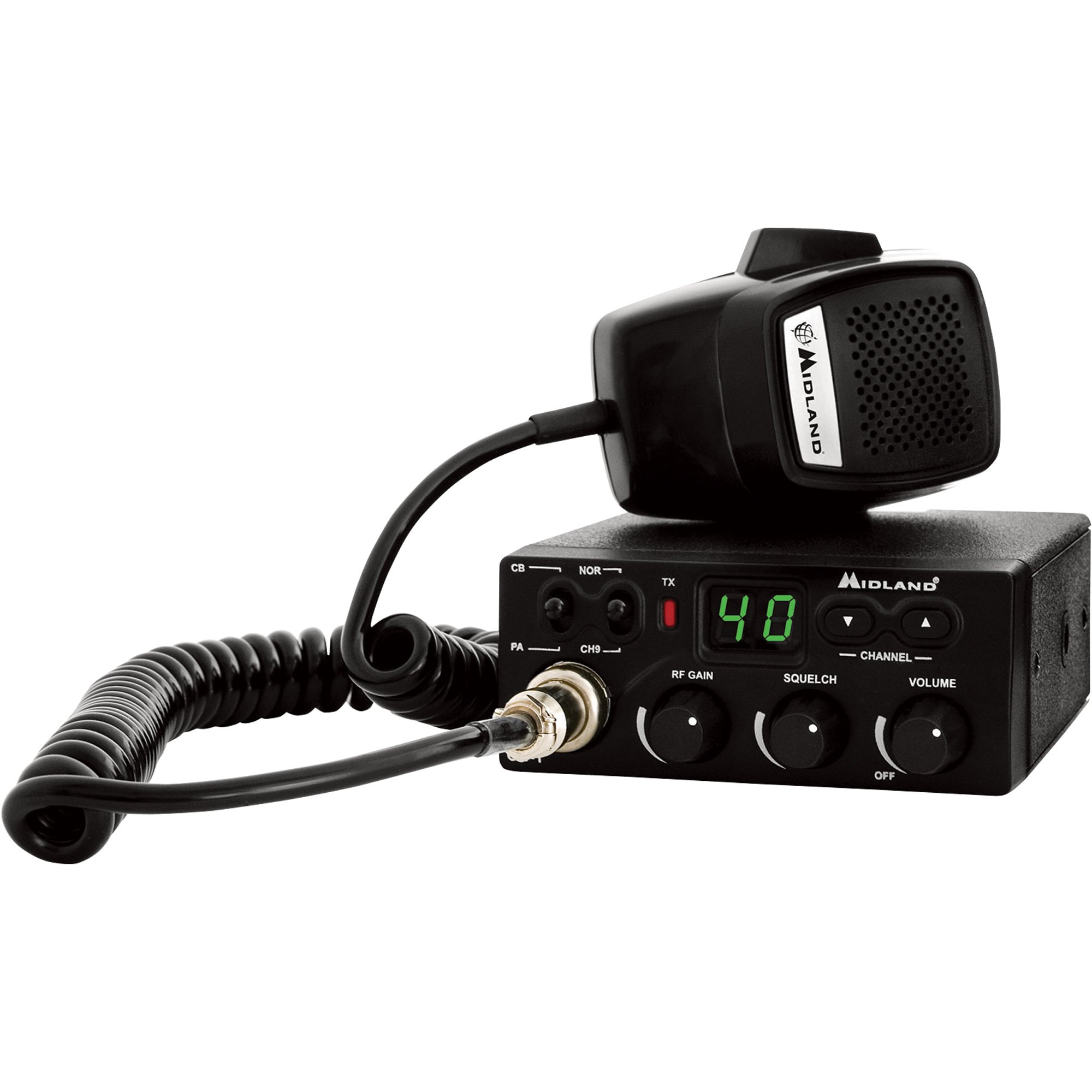 Midland 40-Channel Mini CB Radio, Model# CB-1